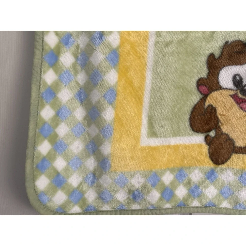 Vintage Looney Tunes Baby Looney Tunes‎ Plush Soft Baby Blanket Throw 30